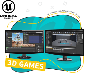 Unreal Engine 4. Игровой движок - Школа программирования для детей, компьютерные курсы для школьников, начинающих и подростков - KIBERone г. Тирасполь